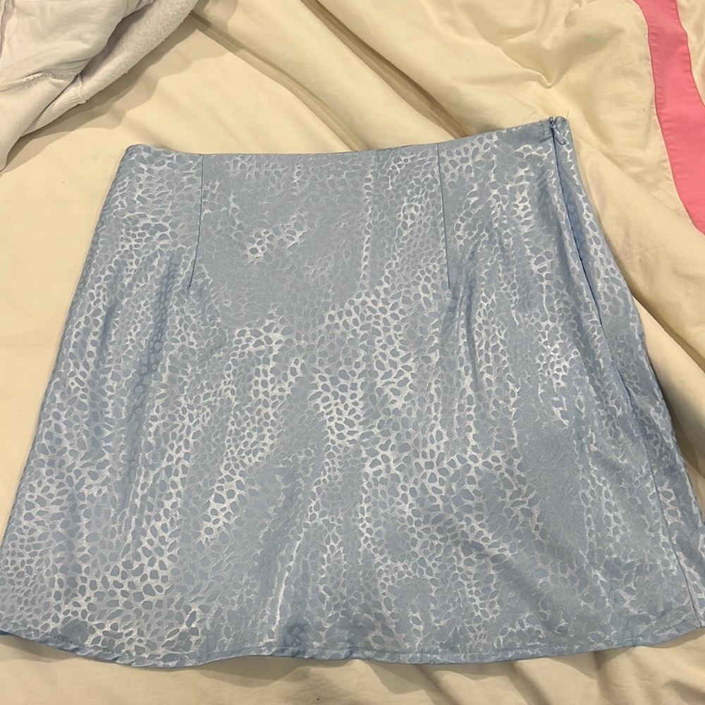 Princess Polly Blue Skirt